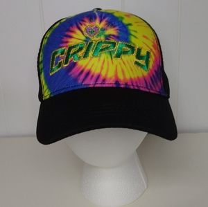 Sunshine Cannabis Crippy Tie Dye Trucker Hat